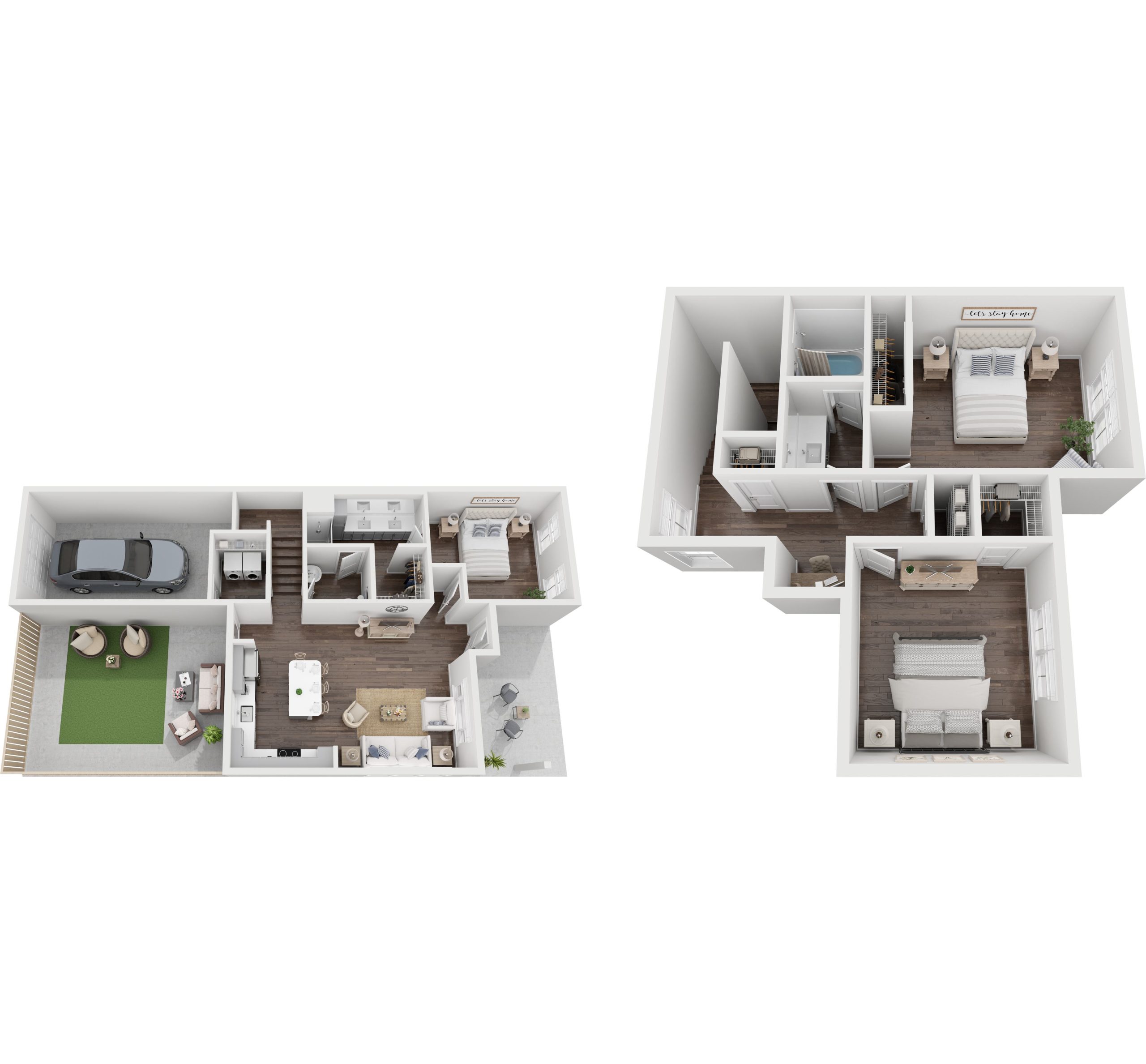 C3 – 3-Bedroom Townhome